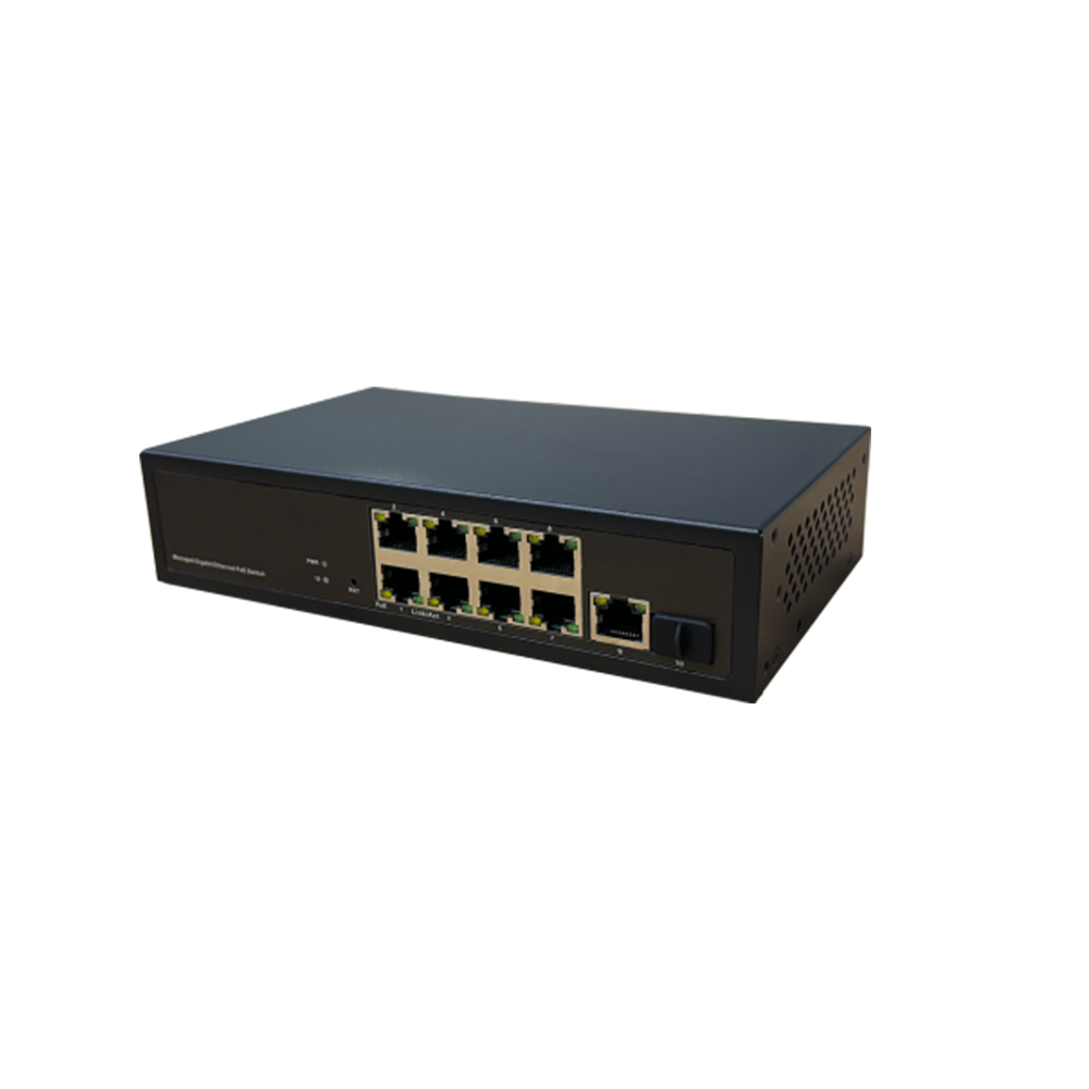 10-Port Gigabit Web-Managed PoE+ Switch