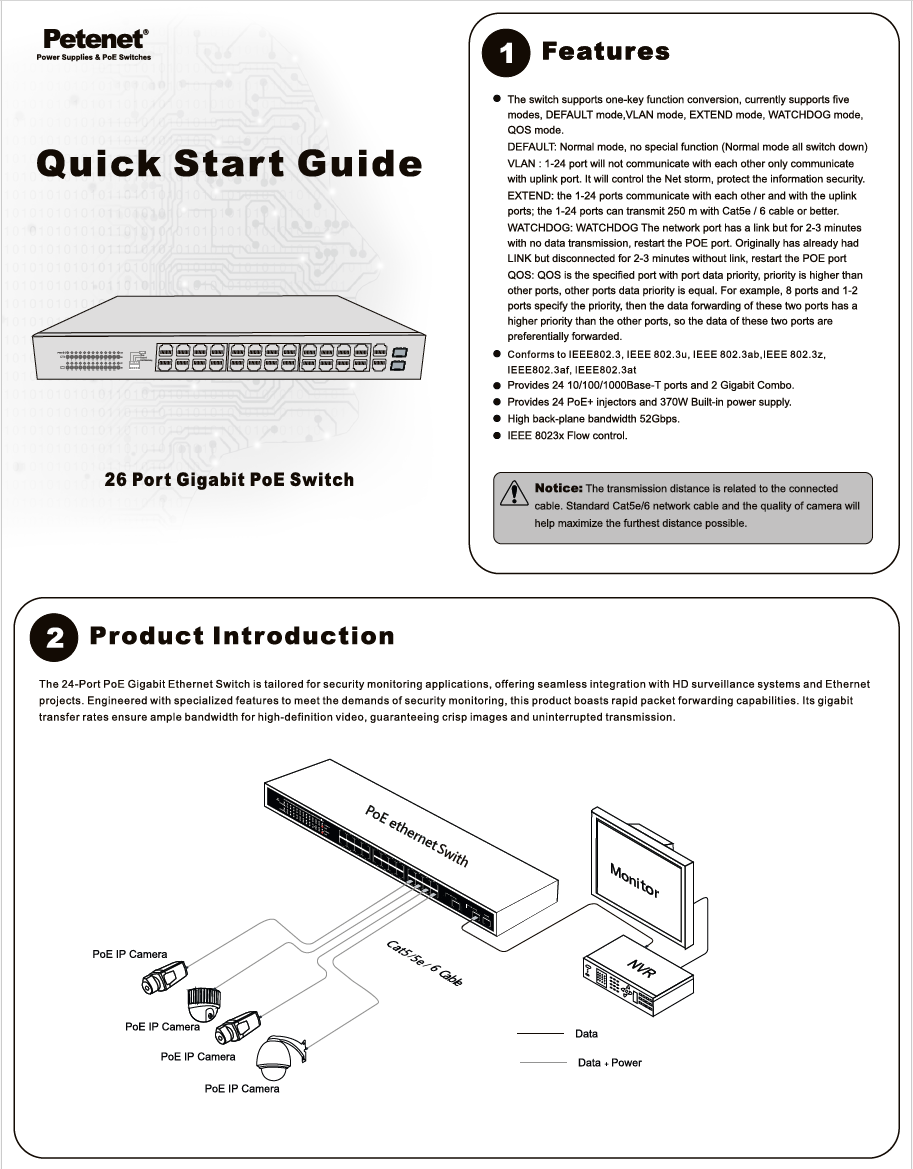 26-Port Gigabit PoE Switch