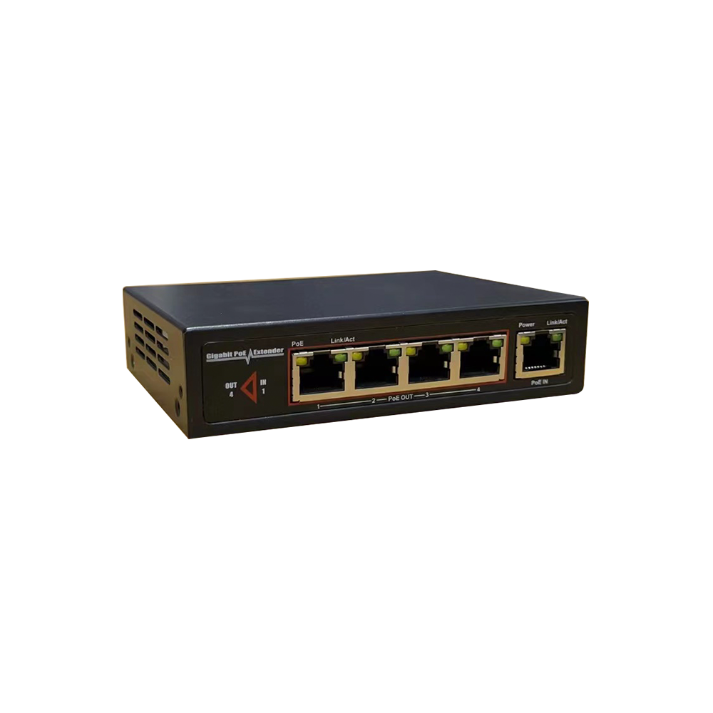 Indoor 4-Channel Gigabit PoE Extender