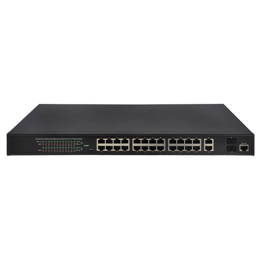 28-Port Gigabit L2 Managed PoE Switch