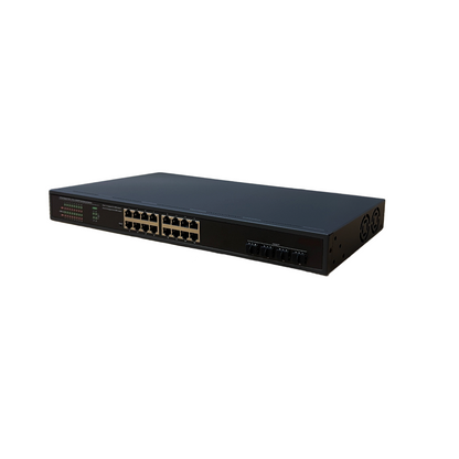 20-Port Gigabit/10Gigabit Unmanaged PoE Switch