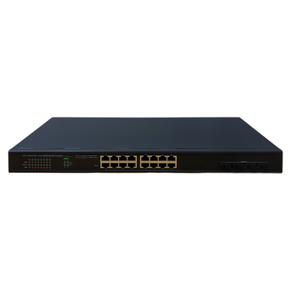 20-Port Gigabit/10Gigabit Unmanaged PoE Switch