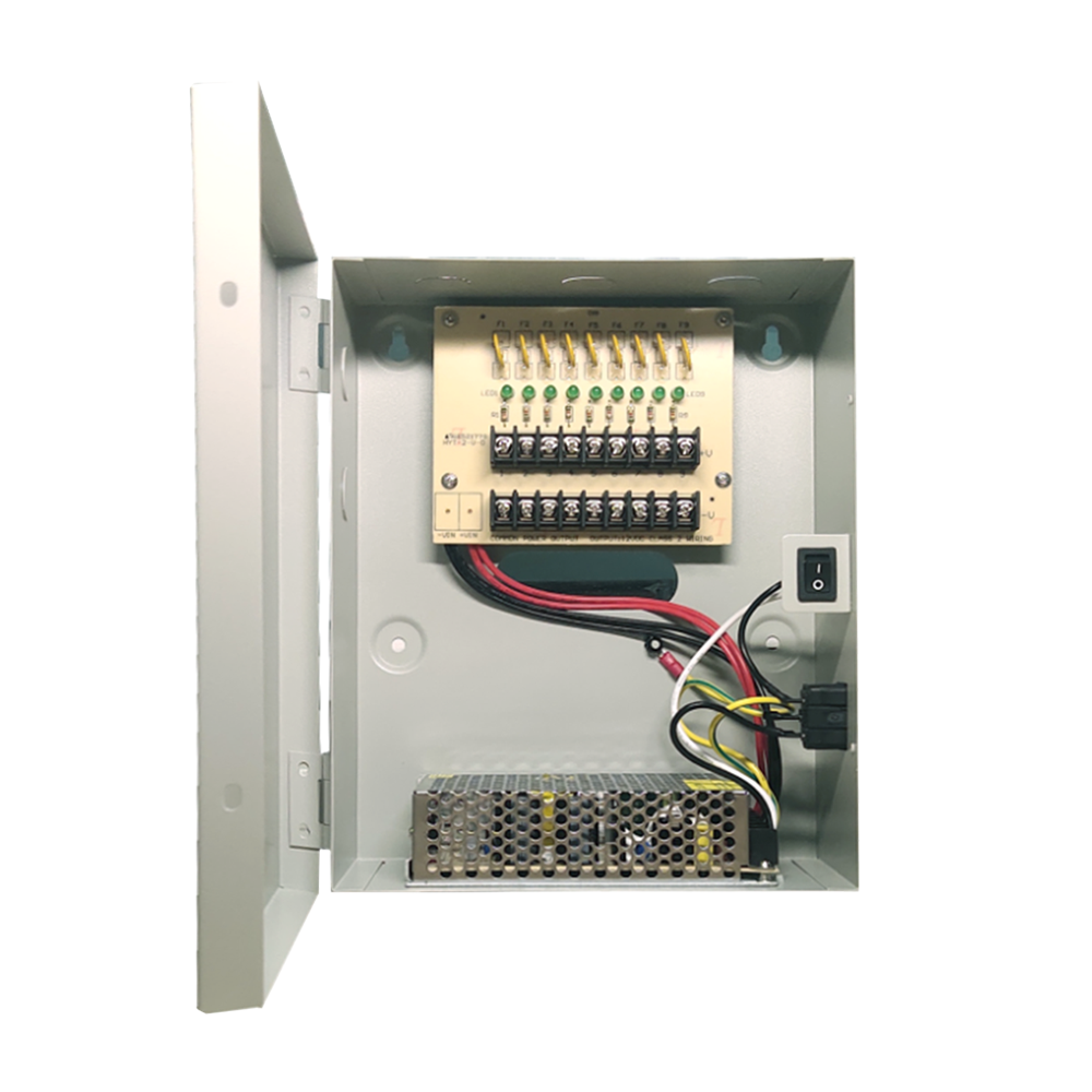 9-Ch 10A Power Supply Box